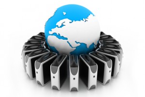 Global server network