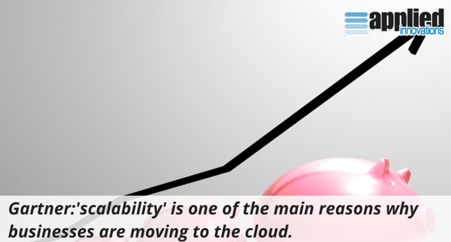 Gartner-'scalability' is one of the main reasons why businesses are moving to the cloud.