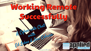 Working Remotely Successfully